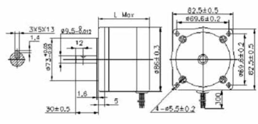 Габаритные размеры krs85